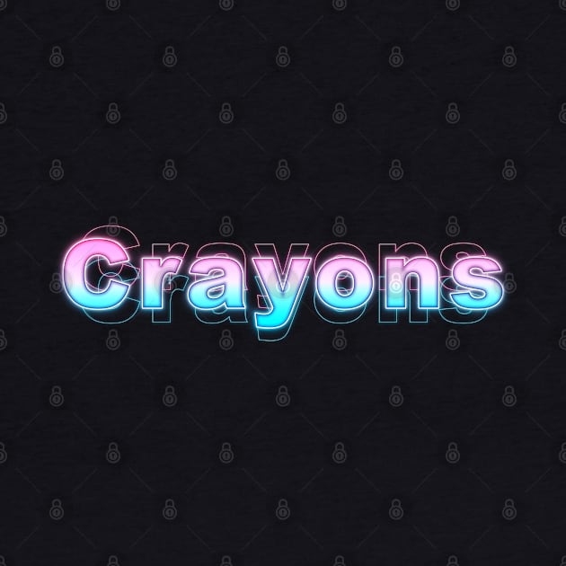 crayons by Sanzida Design